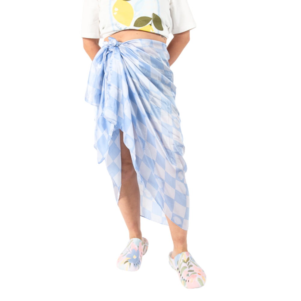 Soleil Series Sarong - SHELL CHECK